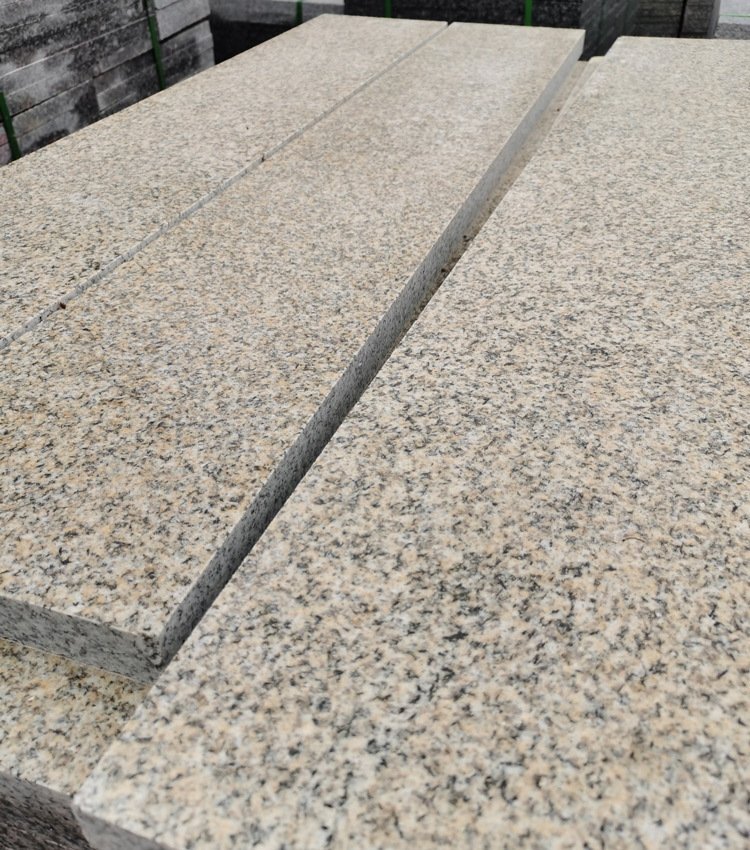 黃銹石踏步拋光效果圖 黃銹石踏步拋光效果圖