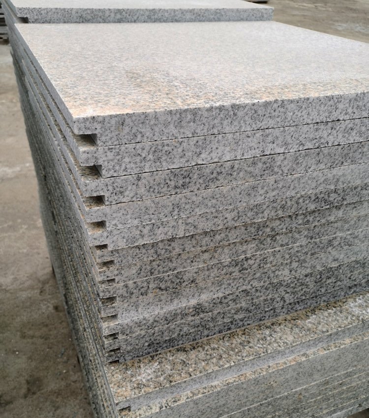 黃銹石光面踏步拉槽圖 黃銹石光面踏步拉槽圖