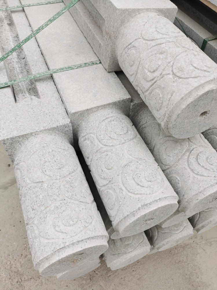 云頭麻石欄桿柱子 云頭麻石欄桿柱子